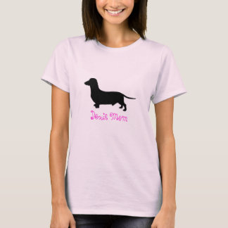 Camiseta zazzle1, mamã de Doxie
