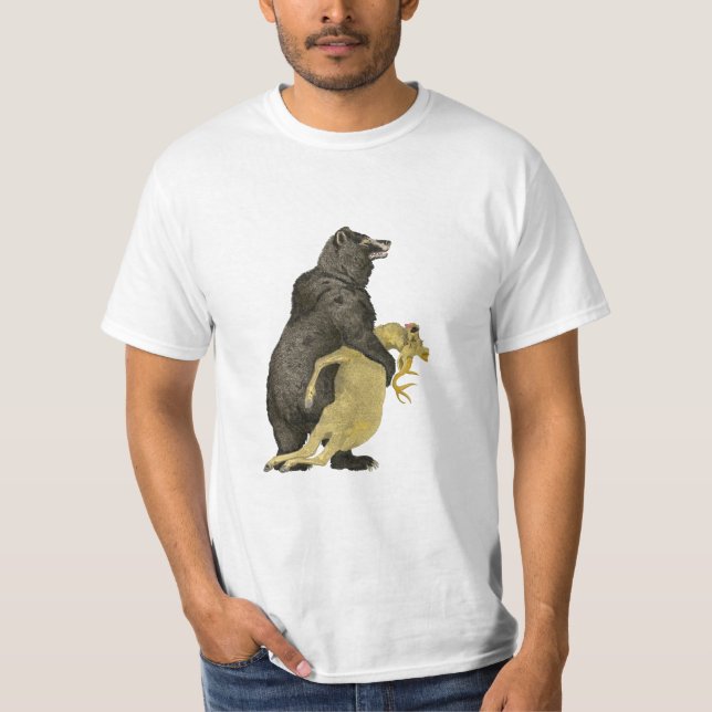 Camiseta zazzle do grizzlydinner claro (Frente)