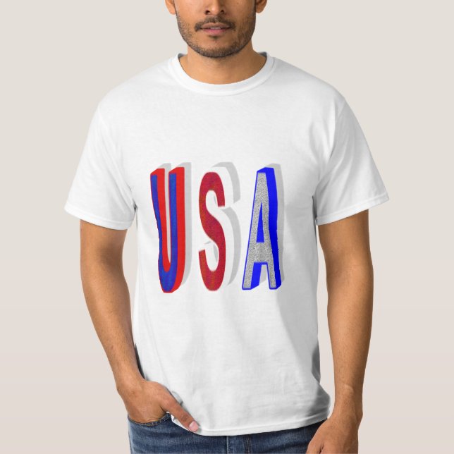 Camiseta zazzle dos EUA (Frente)