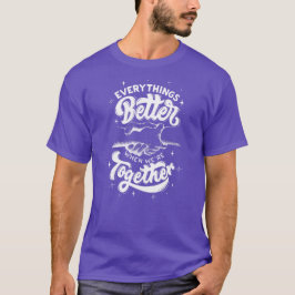 Camiseta Zazzle melhor & Juntos