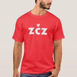 Camiseta zcz Sobrenome Tshirt polonesa