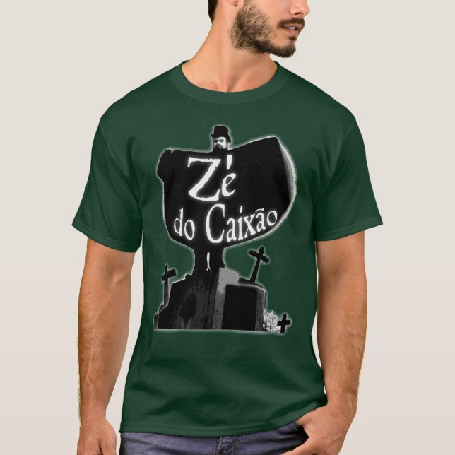 Camiseta Ze do Caixao Coffin Joe Tribute (Frente)