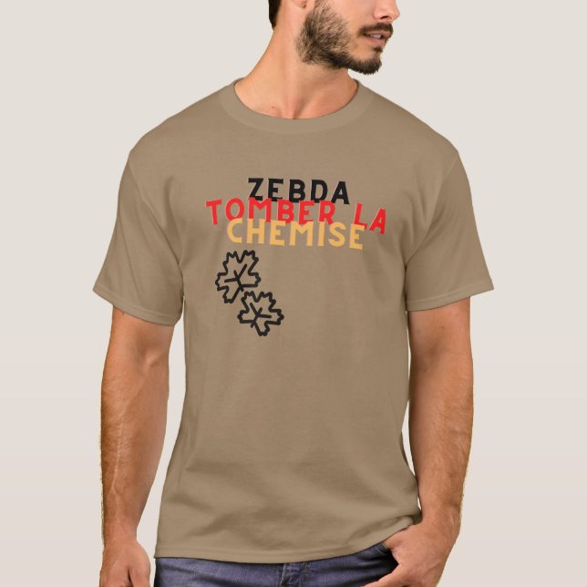 Camiseta Zebda Tomber La Chemise (Frente)