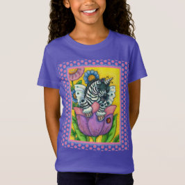 Camiseta ZEBO WHIMSYNICKER, ZEBRA UNICORN Fantasy
