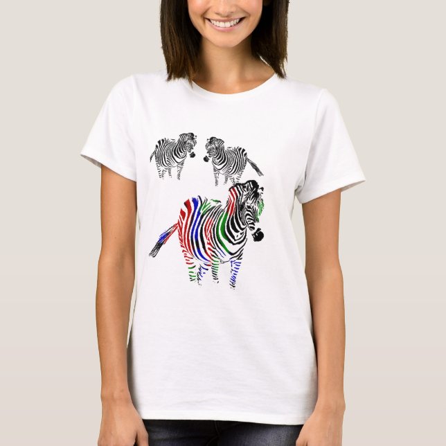 Camiseta zebra (Frente)