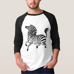 Camiseta Zebra 3 Raglan Tshirt