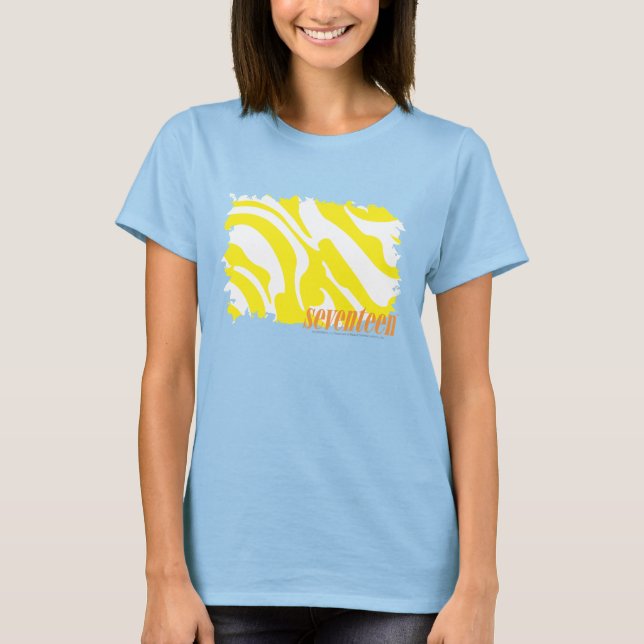 Camiseta Zebra Amarelo 2 (Frente)