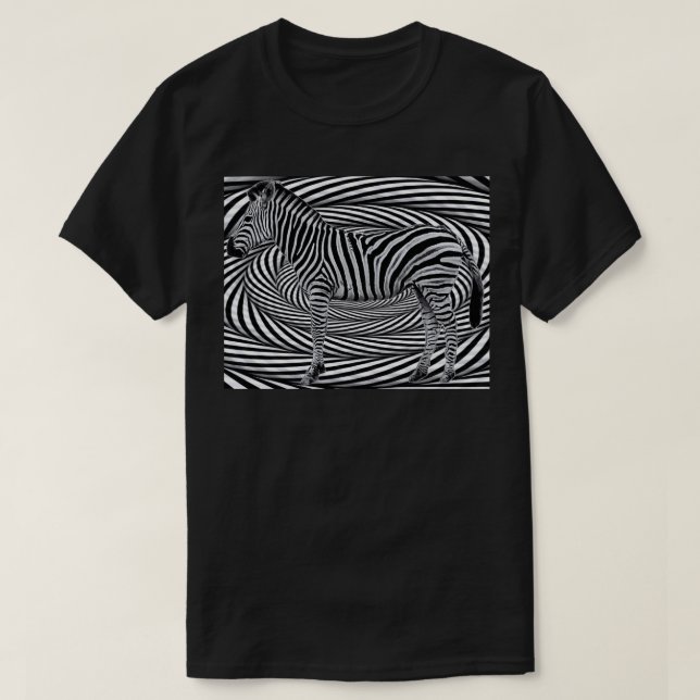 Camiseta Zebra ambos os lados (Frente do Design)