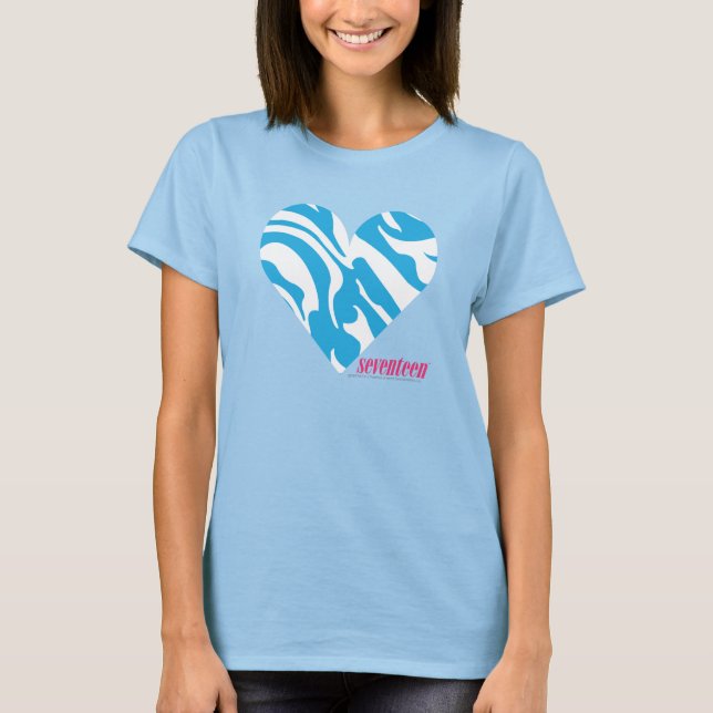 Camiseta Zebra Aqua 2 (Frente)