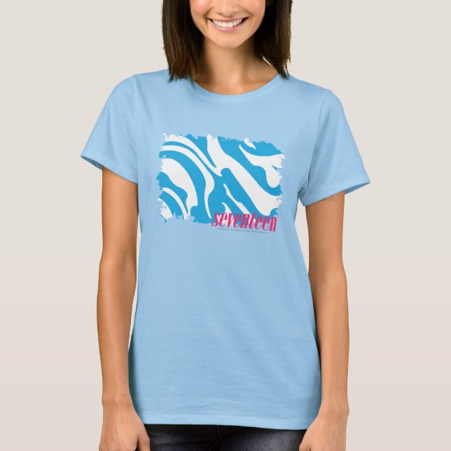 Camiseta Zebra Aqua 4 (Frente)