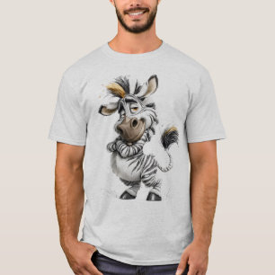 Camiseta Zebra caprichosa