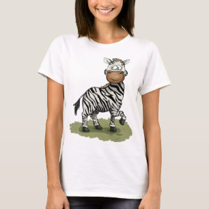 Camiseta Zebra Cura, Preta E White Stripes