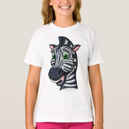 Camiseta Zebra dos desenhos animados