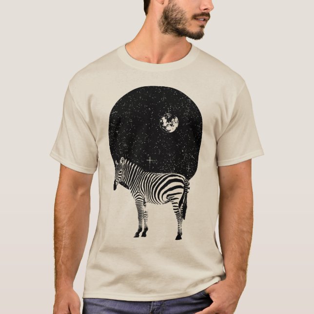 Camiseta Zebra e a Noite (Frente)