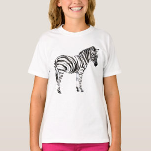 Camiseta Zebra em pé