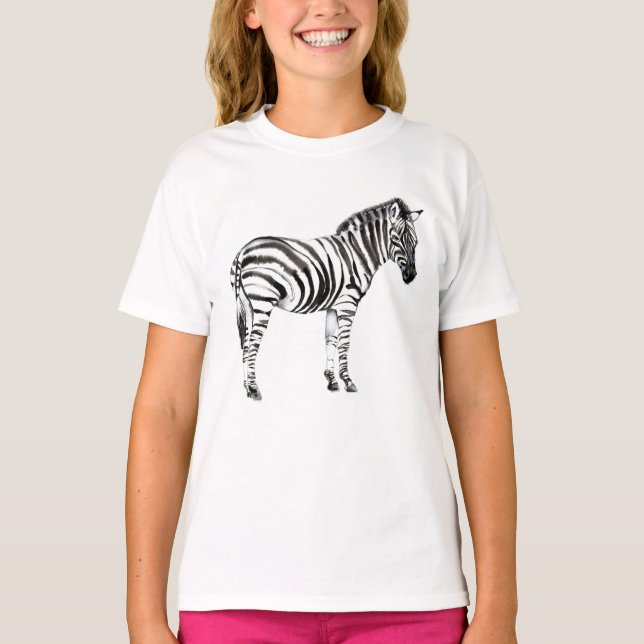 Camiseta Zebra em pé (Frente)