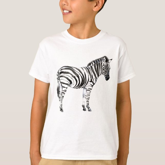 Camiseta Zebra em pé (Frente)