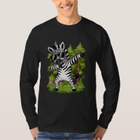 Zebra Fofo Dançando Dab Zebra Engraçado Animal 