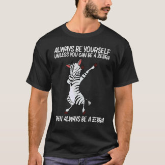 Camiseta Zebra For Men Women African Zoo Animal  5