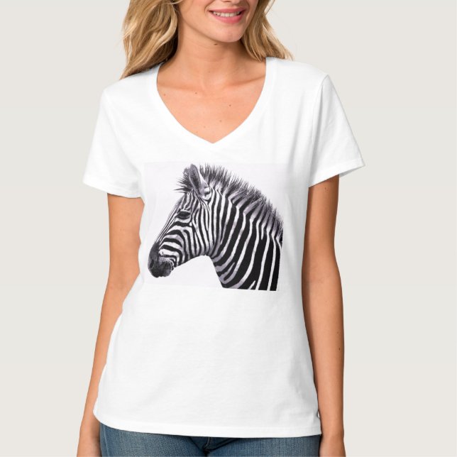 Camiseta Zebra Funky (Frente)
