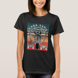 Camiseta Zebra Gamer Não Pode Ouvir Você Estou Jogando Zebr