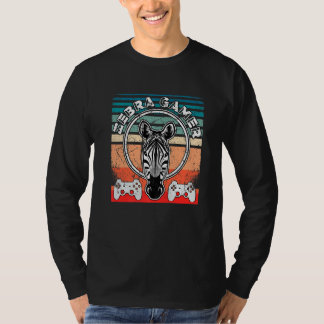 Camiseta Zebra Gamer Não Pode Ouvir Você Estou Jogando Zebr
