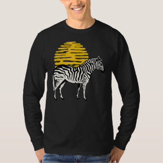Camiseta Zebra Graphic Impressão Love Nature Zebras Wildli