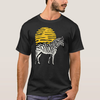 Camiseta Zebra Graphic Impressão Love Nature Zebras Wildli