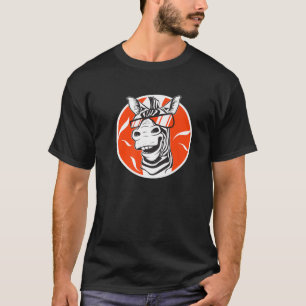Camiseta Zebra I Zebra Óculos-do-sol I Zebra Mais Engraçada