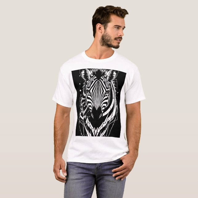 Camiseta Zebra Man (Frente Completa)