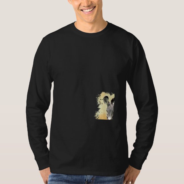 Camiseta Zebra No Quêniaáfrica (Frente)