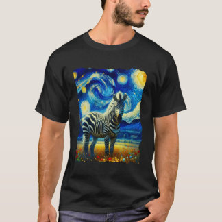 Camiseta Zebra Noite Estrelada Zebra