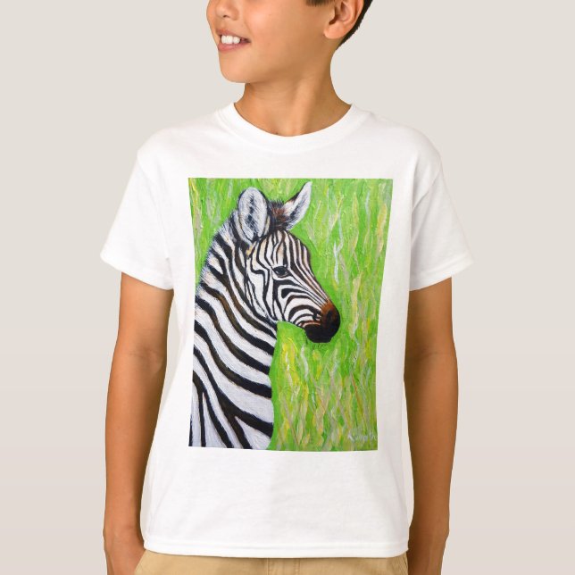 Camiseta Zebra Painting (Frente)