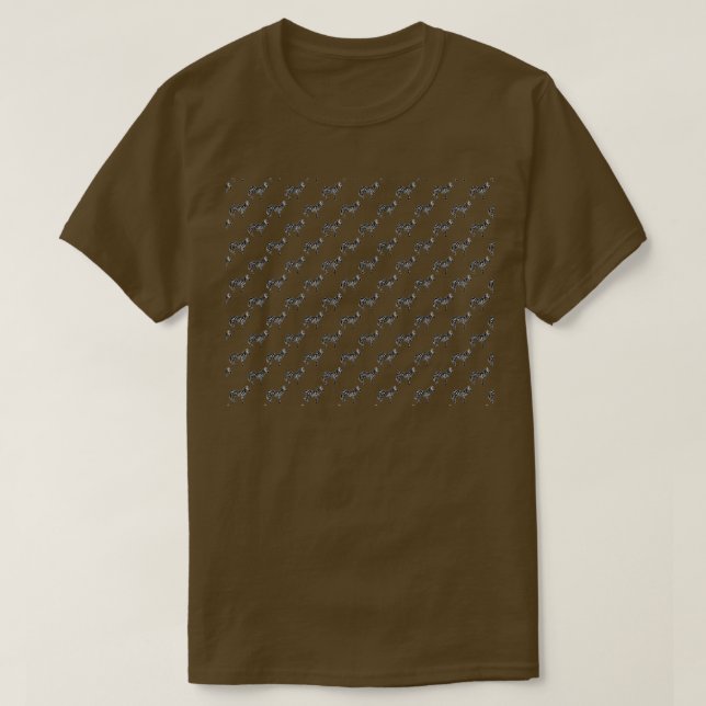 Camiseta Zebra Pattern (Frente do Design)