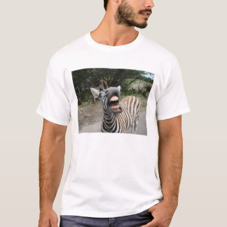 Camiseta zebra que cheesing