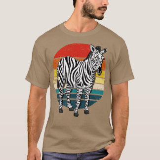 Camiseta Zebra Retro Vintage