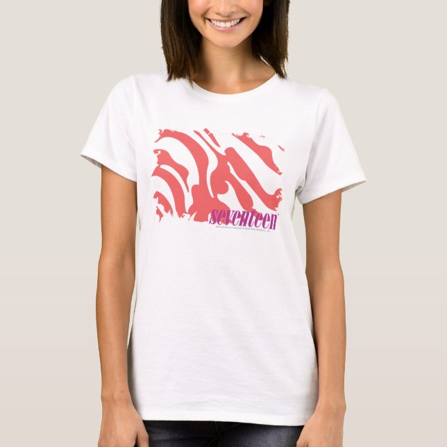 Camiseta Zebra Rosa 4 (Frente)