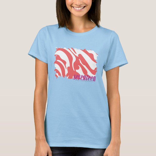 Camiseta Zebra Rosa 4 (Frente)