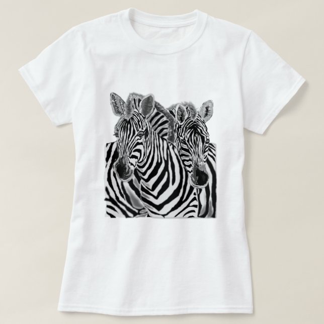 Camiseta Zebra T-Shirt (Frente do Design)