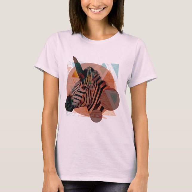 Camiseta Zebra Unicorn (Frente)