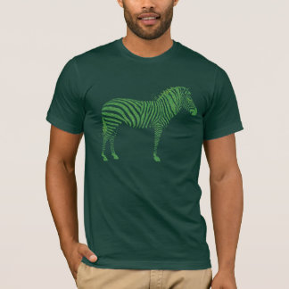 Camiseta Zebra verde