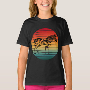 Camiseta zebra vintage