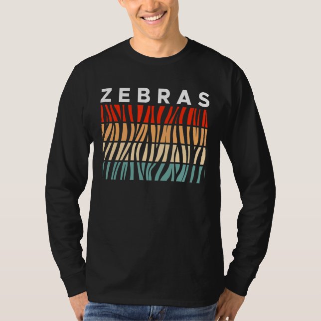 Camiseta Zebra Vintage - Faixa Retroativa (Frente)