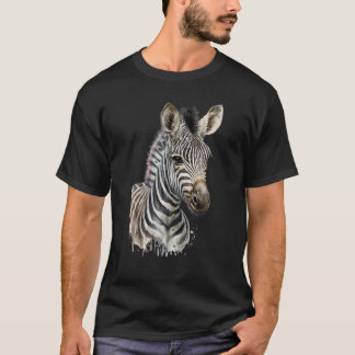 Camiseta Zebra Watercolor