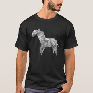 Camiseta Zebra Zebra Origami Fofo