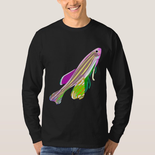 Camiseta Zebrafer Zebra Fish (Frente)