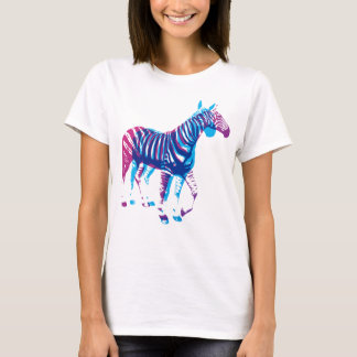 Camiseta Zebras - azul & roxo