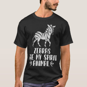 Camiseta Zebras São O Meu Animal Espirituoso