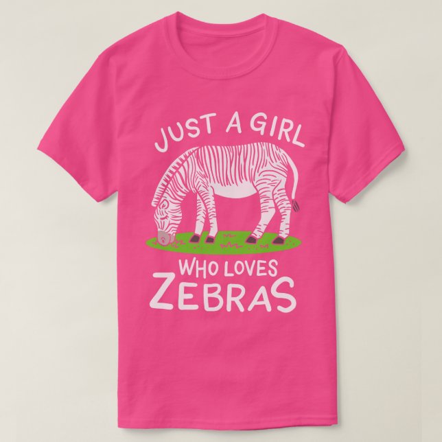 Camiseta Zebras Zebra Lover (Frente do Design)
