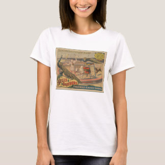 Camiseta Zebu E Pavão Com Treinador De Palhaços